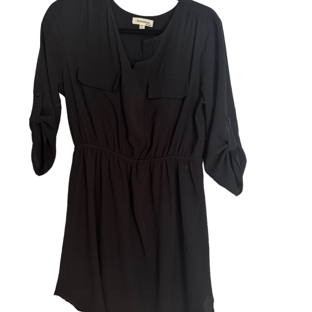 Mid sized dress, large, monteau, black